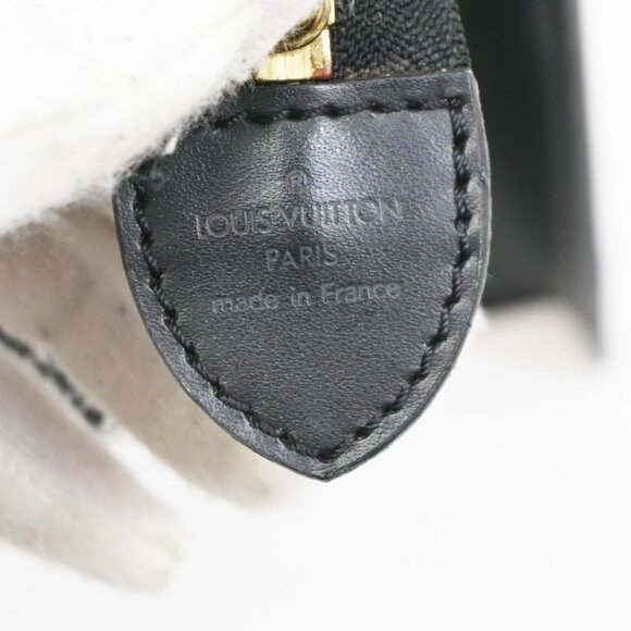 LOUIS VUITTON LV Logo Riviera Hand Bag Epi Leather Black France M48182 33TA042 - Picture 15 of 15
